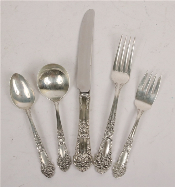 R and B Sterling "French Renaissance" Flatware 