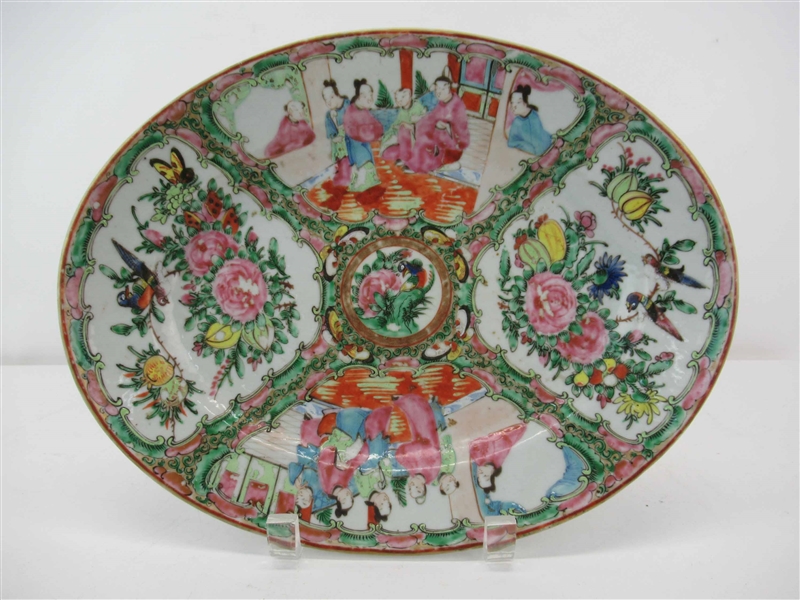 Chinese Export Famille Rose Medallion Platter