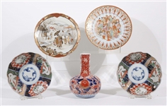 Three Imari Pattern Porcelain Table Articles