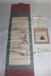 Two Chinese Painted Scrolls