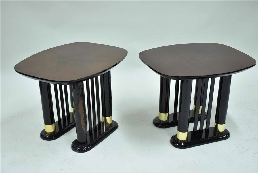 Pair of Modern Contemporary End Tables