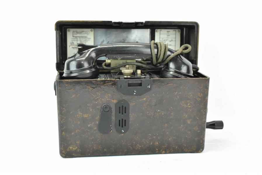WWII Era German Field Phone