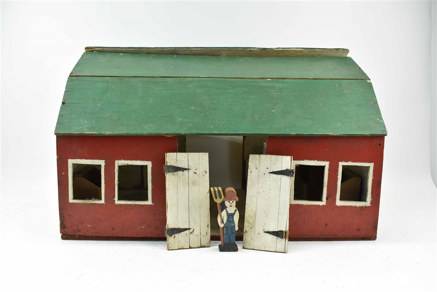 Vintage Childs Toy Barn