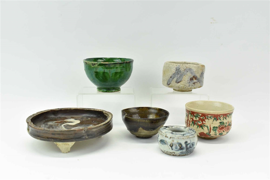 Group of Assorted Antique Asian Bowls