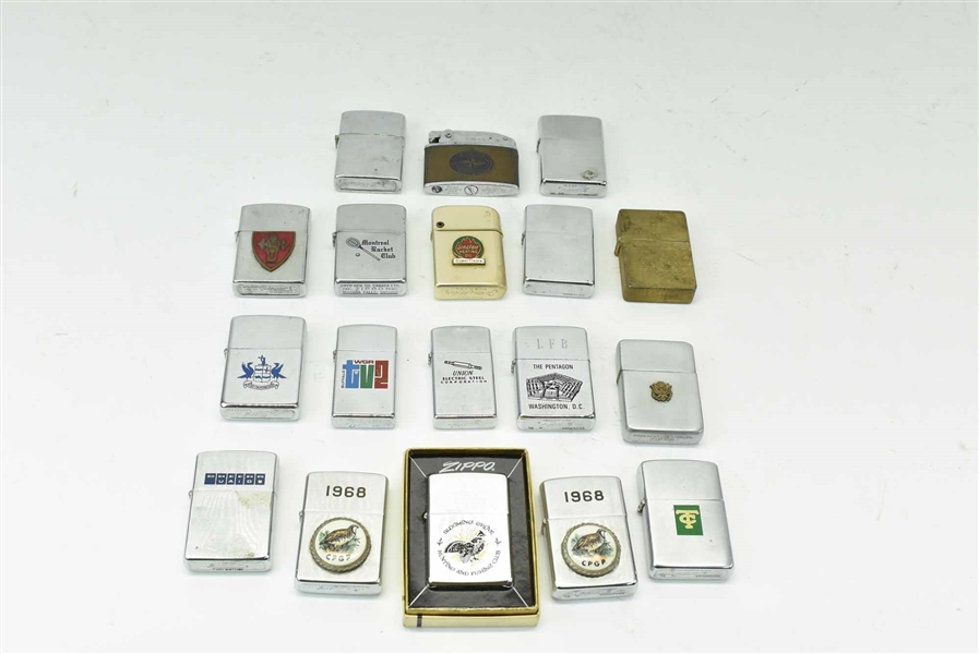 Group of Assorted Vintage Lighters