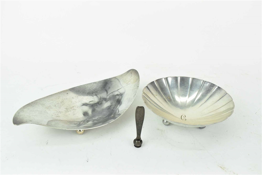 2 Tiffany & Co. Sterling Footed Bowls