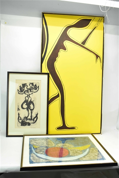 Chaim Gross Limited Edition Lithograph