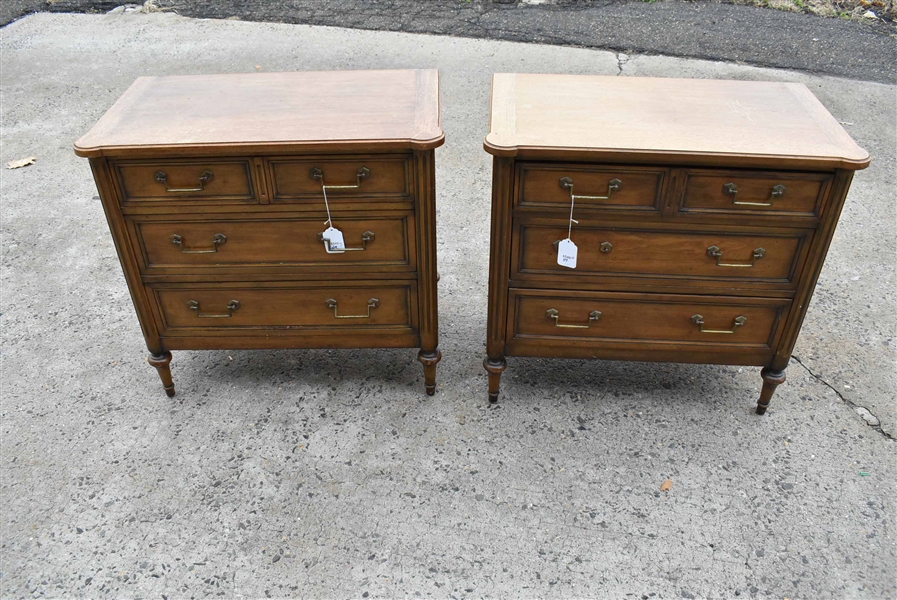 Pair of Louis XVI Style Side Tables