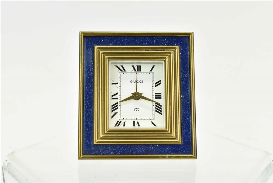 Art Deco Gucci Travel Clock 