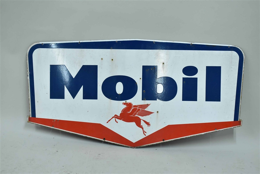 Mobil Oil Company Enamel Pegasus 