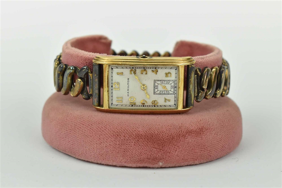 Vintage Hamilton 14kt Gold Watch