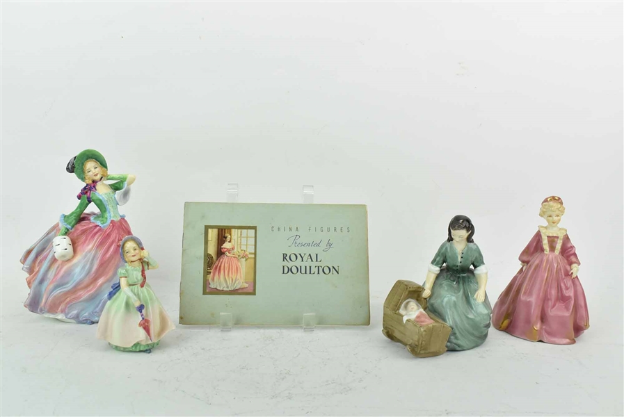 Four Royal Doulton Porcelain Figurines