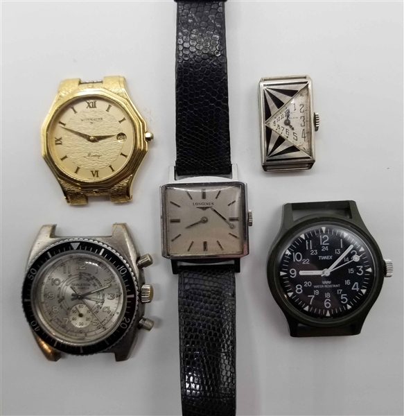 Group of Assorted Vintage Watches, Longines