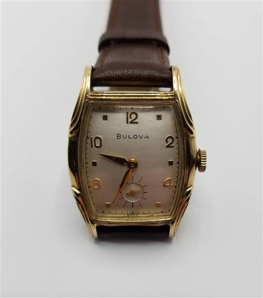 Vintage Bulova Art Deco Mechanical Dress Watch