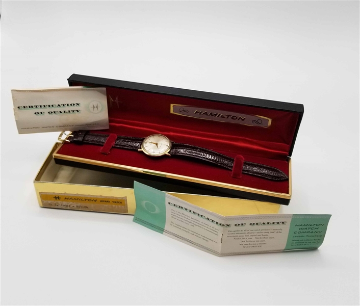 Vintage Hamilton Masterpiece Thin-o-Matic Watch