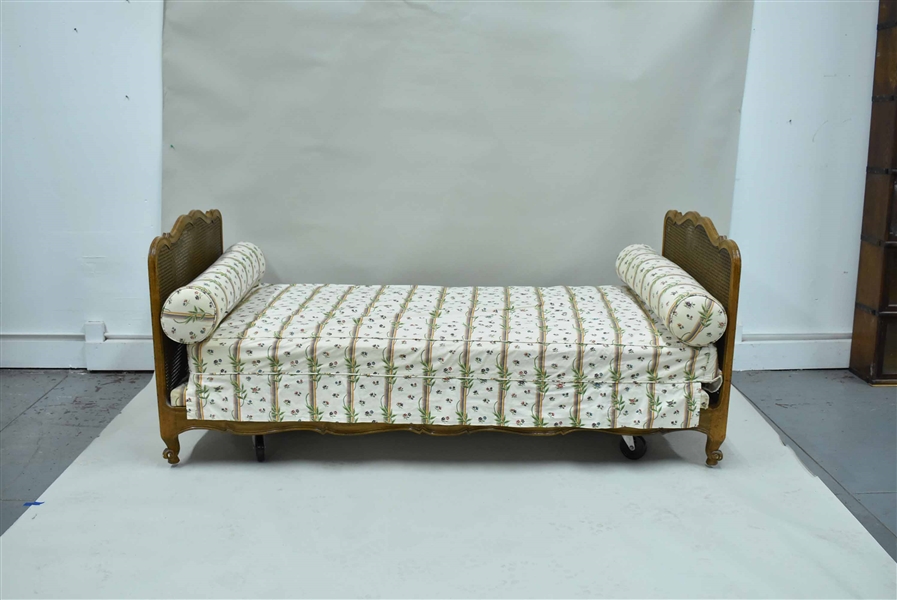 Don Ruseau Double Caned French Day Bed