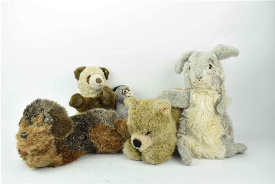Group of Assorted Steiff Animals