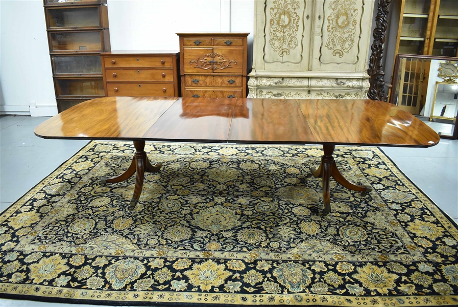 Antique Regency Style Dining Table