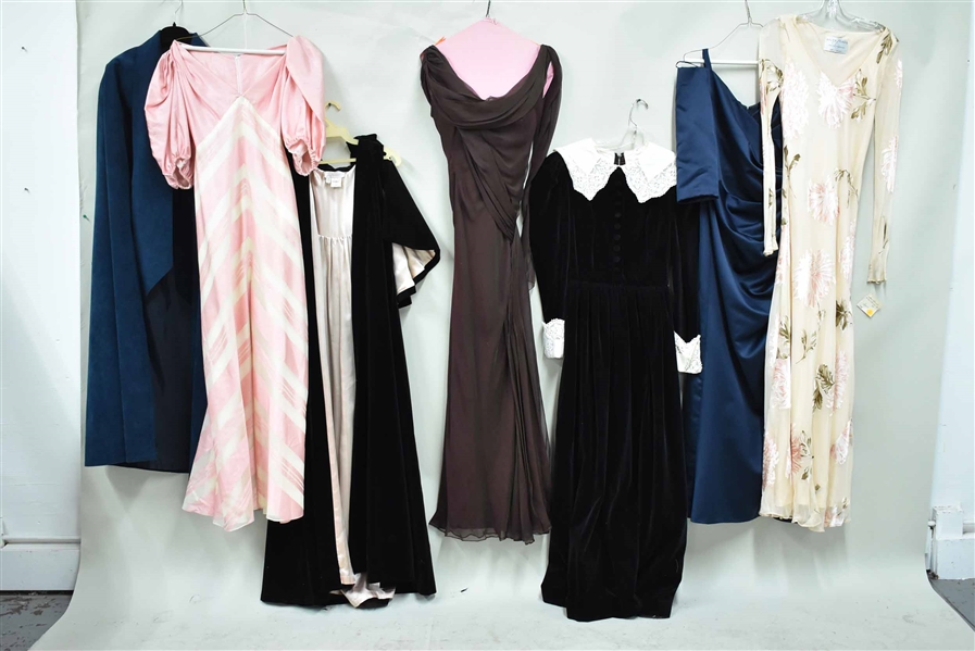 Vintage Gina Fratini Velvet Dress & Cape