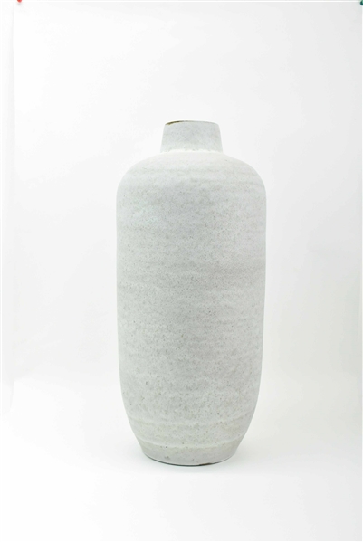 Large Modern Bottle Form Pottery Vase