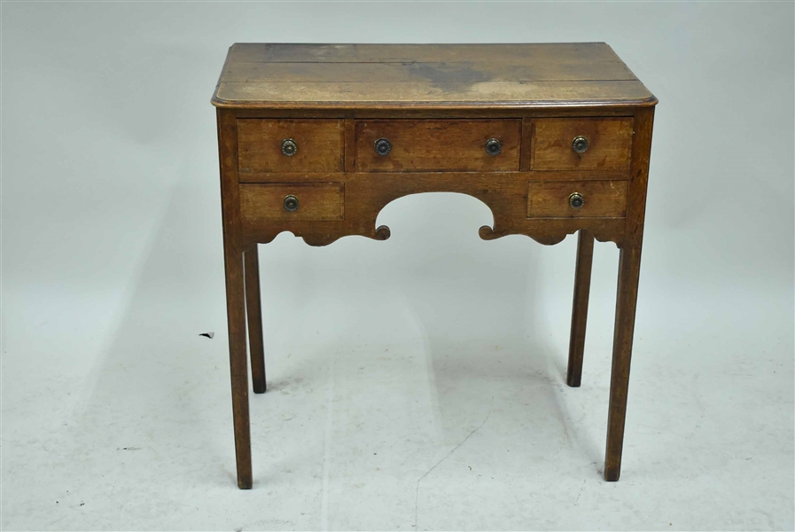 Antique Oak Dressing Table