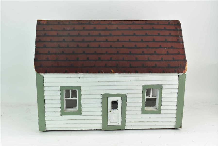 Vintage Childs Doll House and Furniture
