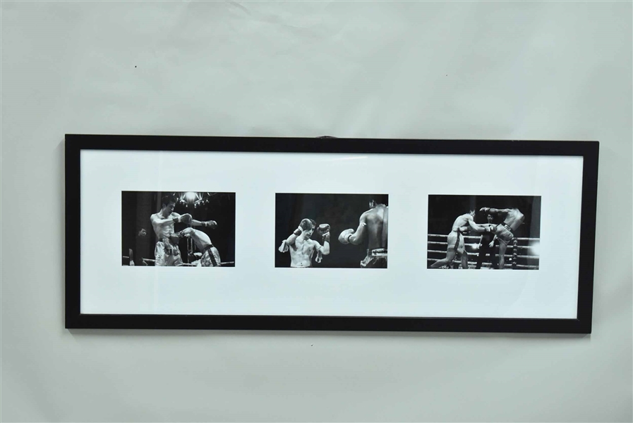 Three Thai Boxing Photographs