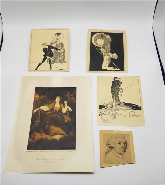 Group of Assorted Shakespeare Museum Postcards