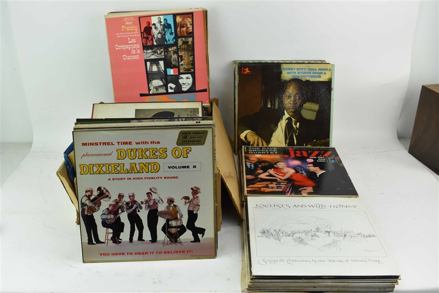 Miscellaneous Box of Records