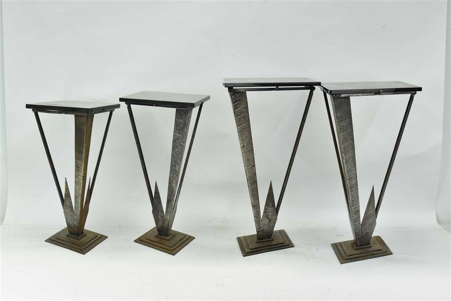 Four Vintage Art Deco Style Occasional Tables