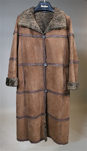 Giuliana Teso Shearling Stroller Coat