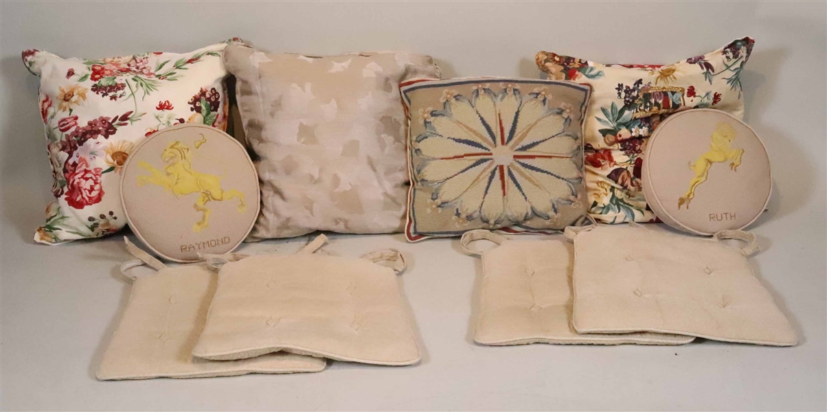 Ten Assorted Pillows