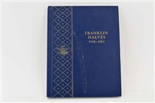 35 Ben Franklin Silver Half Dollars 1948 - 1963
