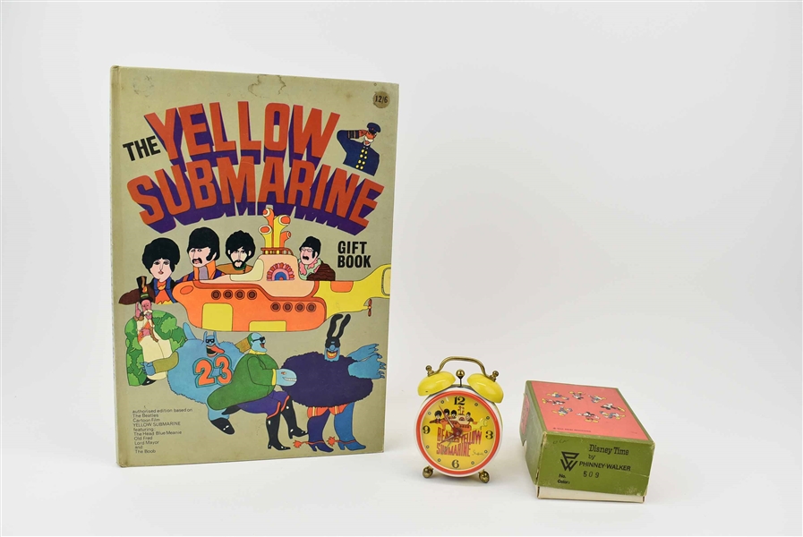 Beatles Yellow Submarine Sheffield Alarm Clock