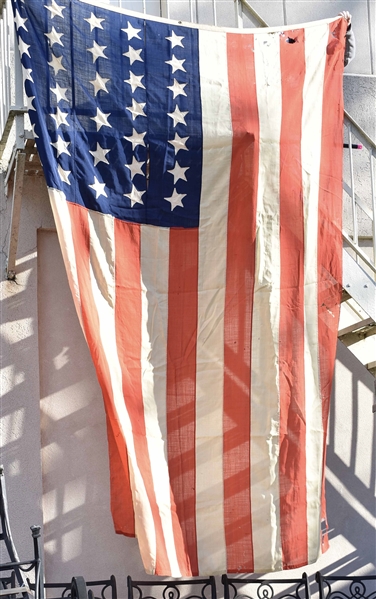 35-Star American Flag Commemorating West Virginia