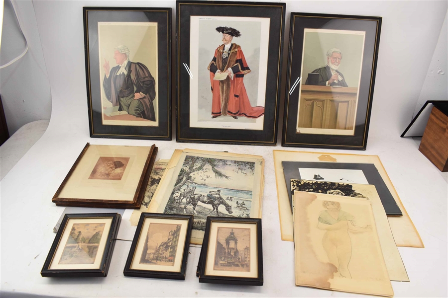 Group of Assorted Art Works 