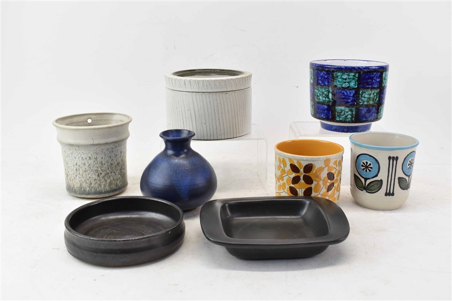 Jonathan Adler White Ceramic Art Glass Box