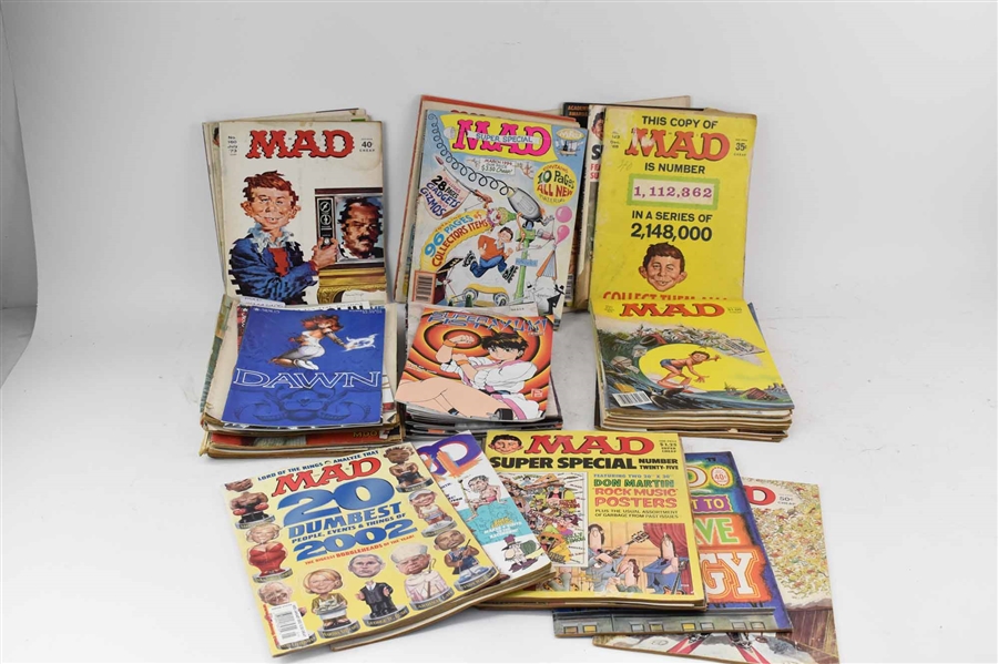 Group of Assorted 1970s Mad Magazines