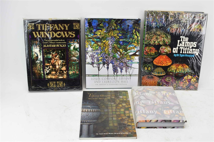 Louis Comfort Tiffany Group of Assorted Books