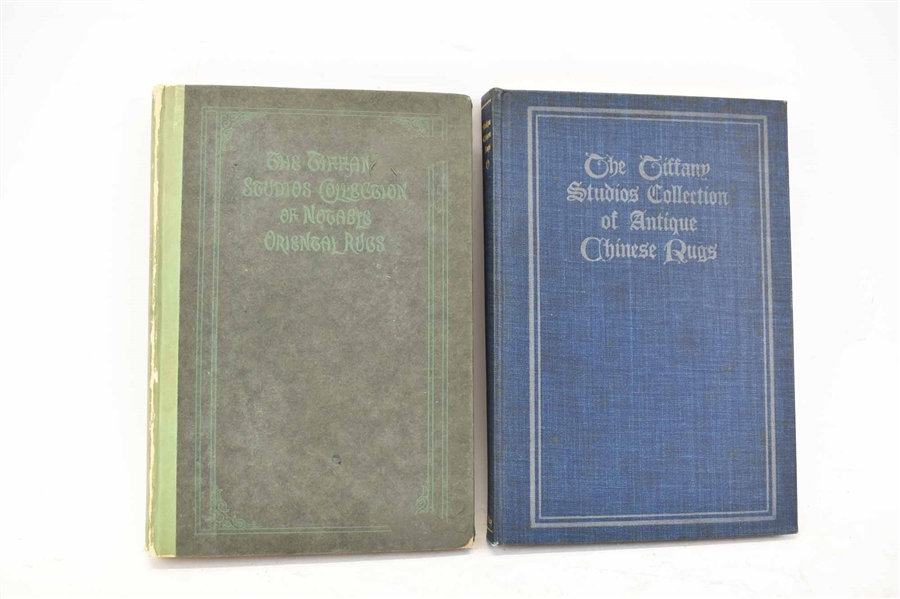 Two Rare The Tiffany Studios Collection Books