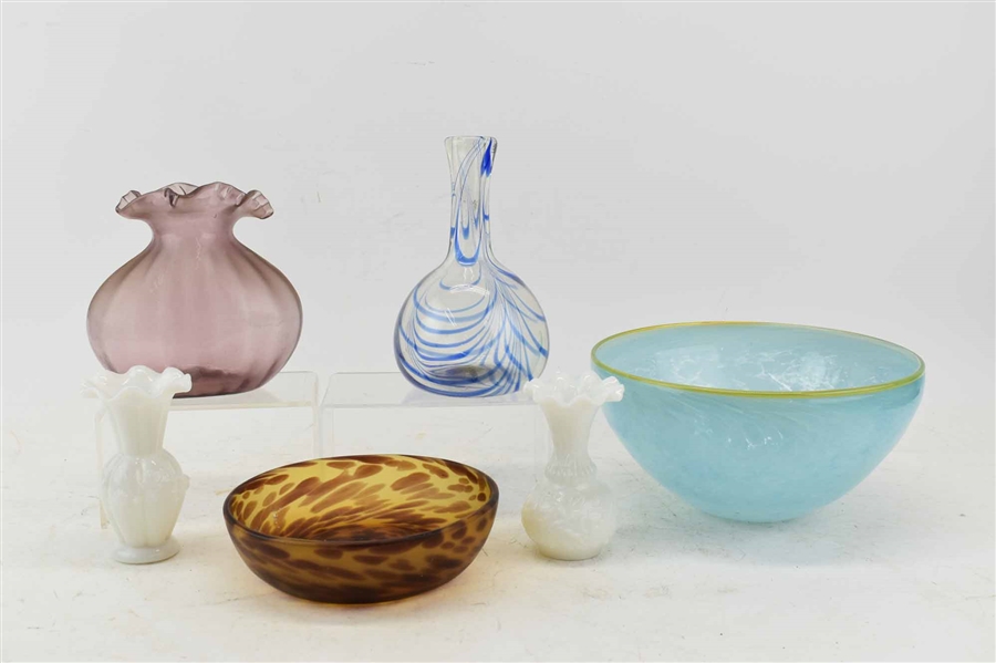 Lisa Aronzon Art Glass Bowl