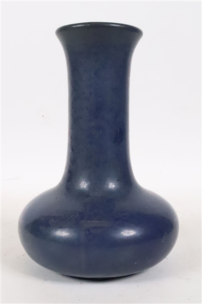 Hampshire Pottery Blue-Matte Vase