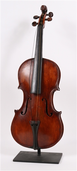 Canadian Violin, Carved Partridge Head