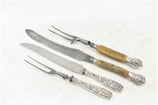 Joseph Rodgers and Sons Stag Horn Carving Set