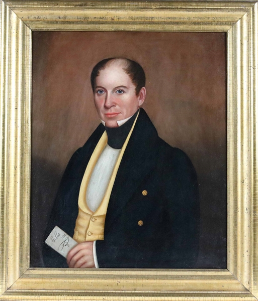 Milton Hopkins, Portrait of Levi W. Knowlton