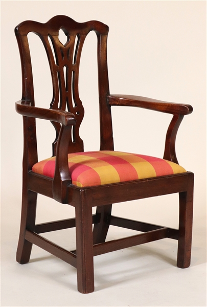 George III Mahogany Childs Chair