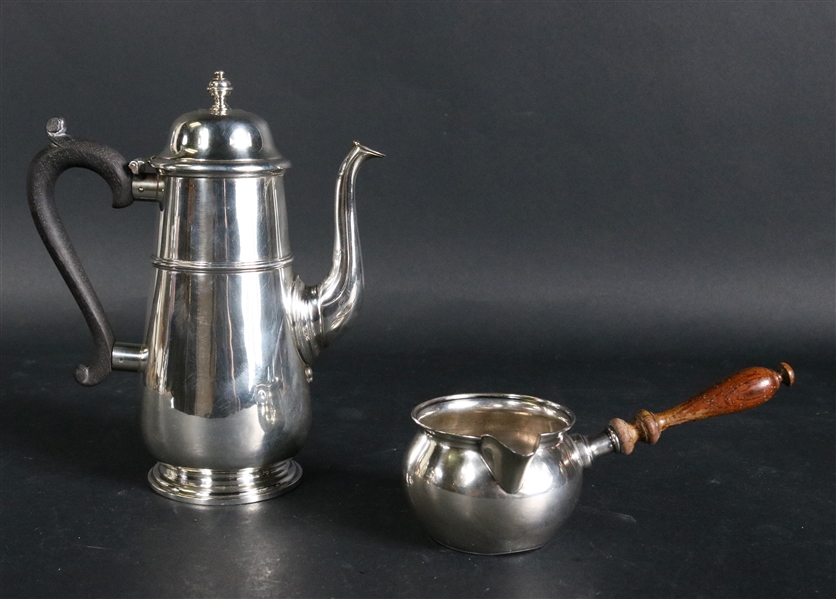 Cartier Sterling Silver Coffee Pot
