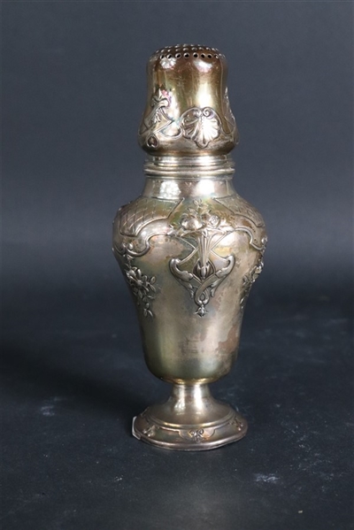 Continental Silver Footed Muffineer