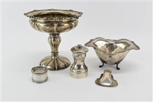 Swiss 875 Silver Footed Compote and More Sterling