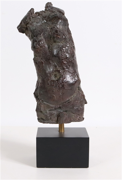 Ilio Signori, Abstract Bronze Female Torso